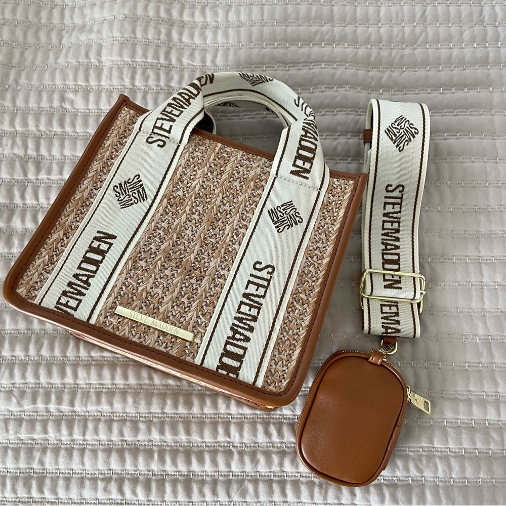 Steve Madden Tote Crossbody Bag🤎